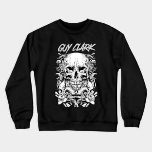 GUY CLARK BAND MERCHANDISE Crewneck Sweatshirt